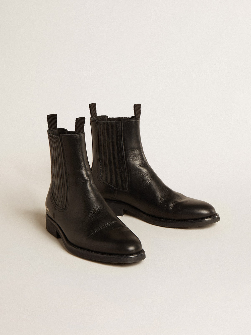 Golden Goose Men’s Chelsea boots in black leather