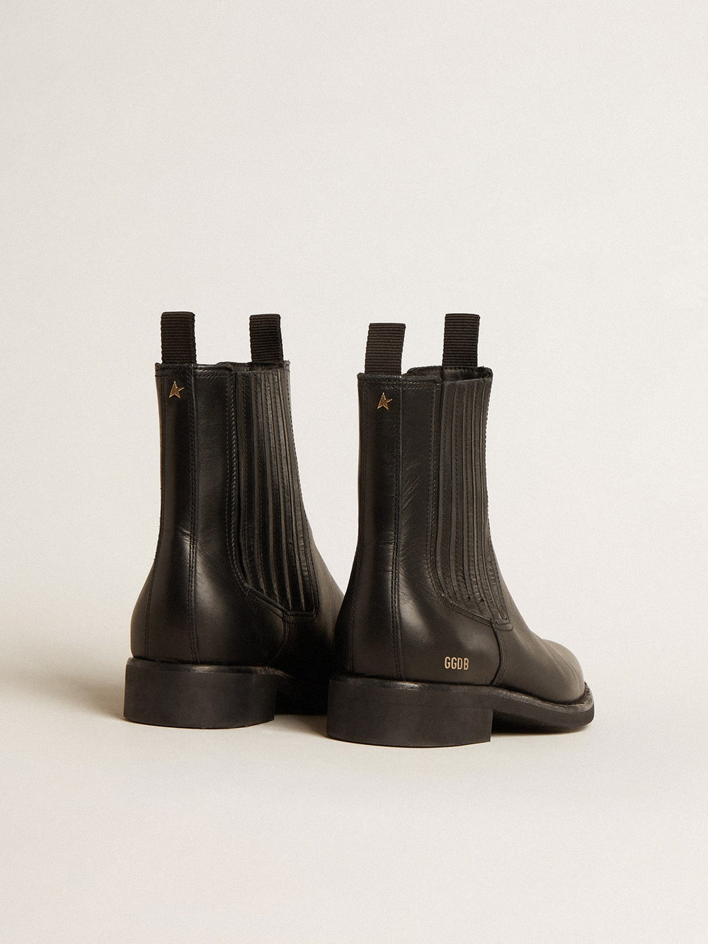 Golden Goose Men’s Chelsea boots in black leather