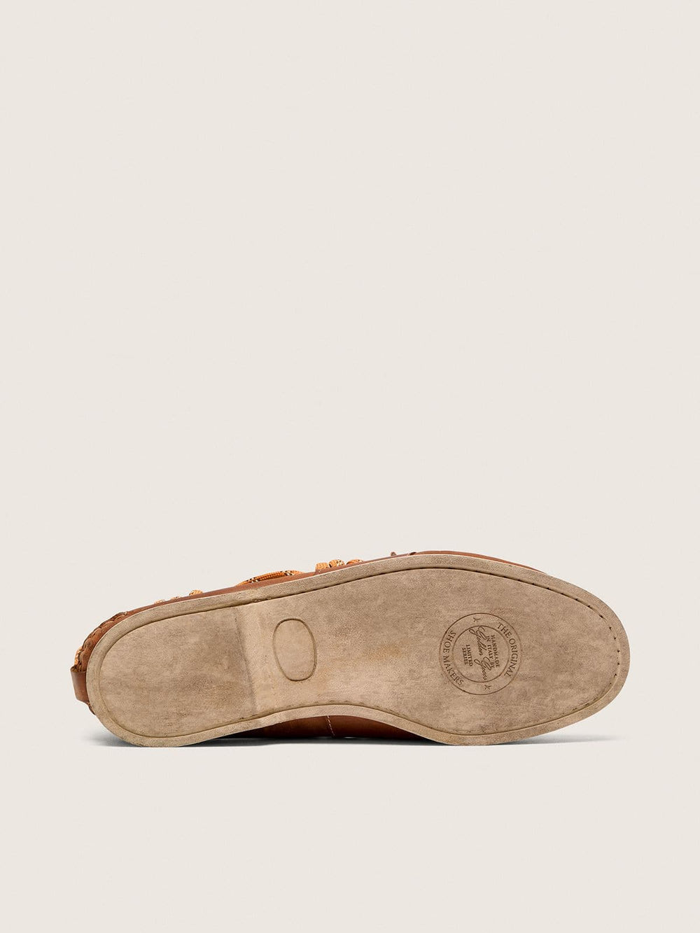Golden Goose Men's Cruise loafer in tobacco-colored leather