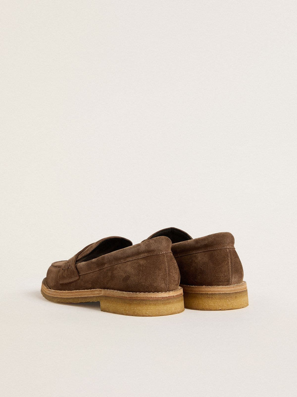 Golden Goose Men's Jerry loafer in dove-gray suede