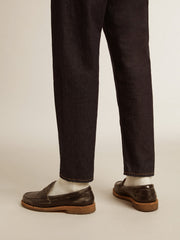 Golden Goose Men's Jerry loafer in black leather