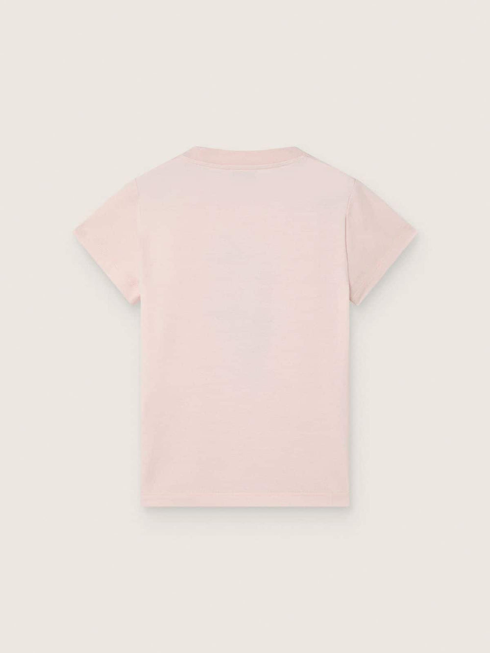 Golden Goose Journey T-shirt for girls in pink cotton jersey with digital mascot print