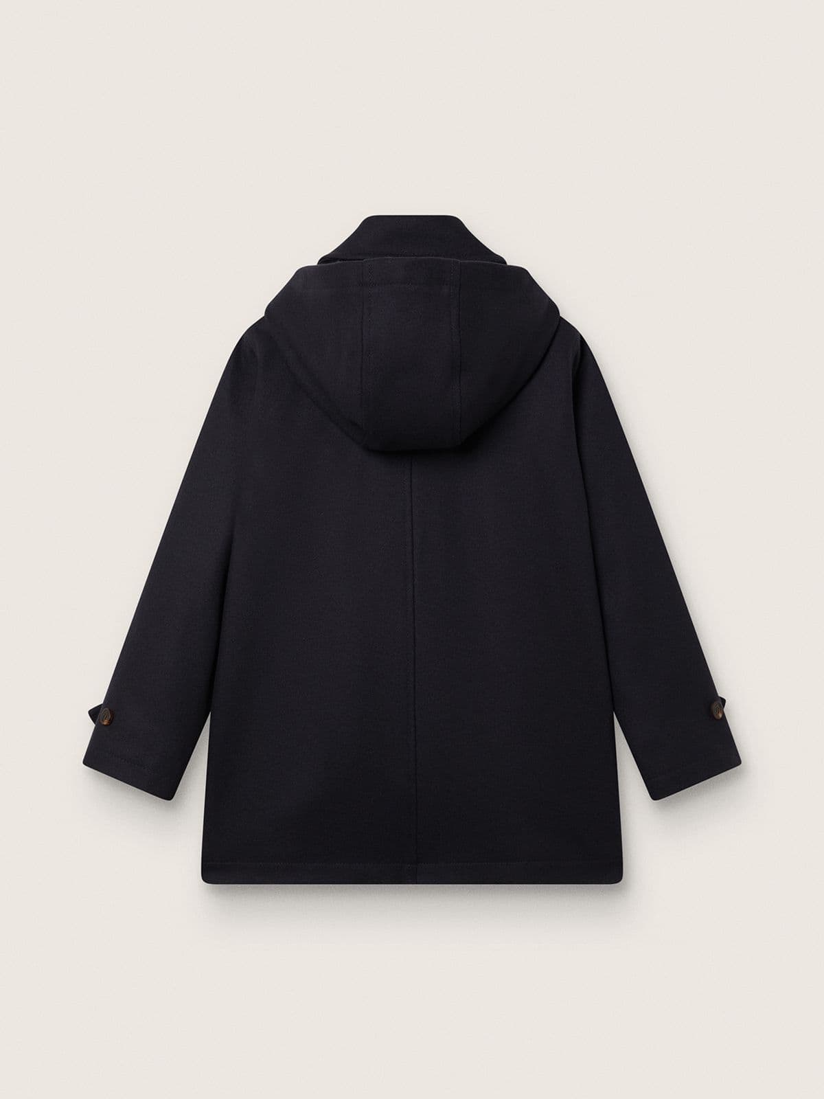 Golden Goose Boys’ dark blue hooded duffle coat