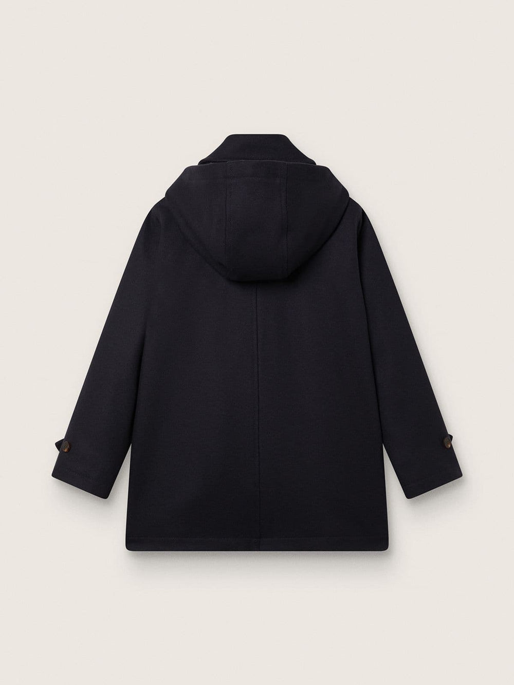 Golden Goose Boys’ dark blue hooded duffle coat