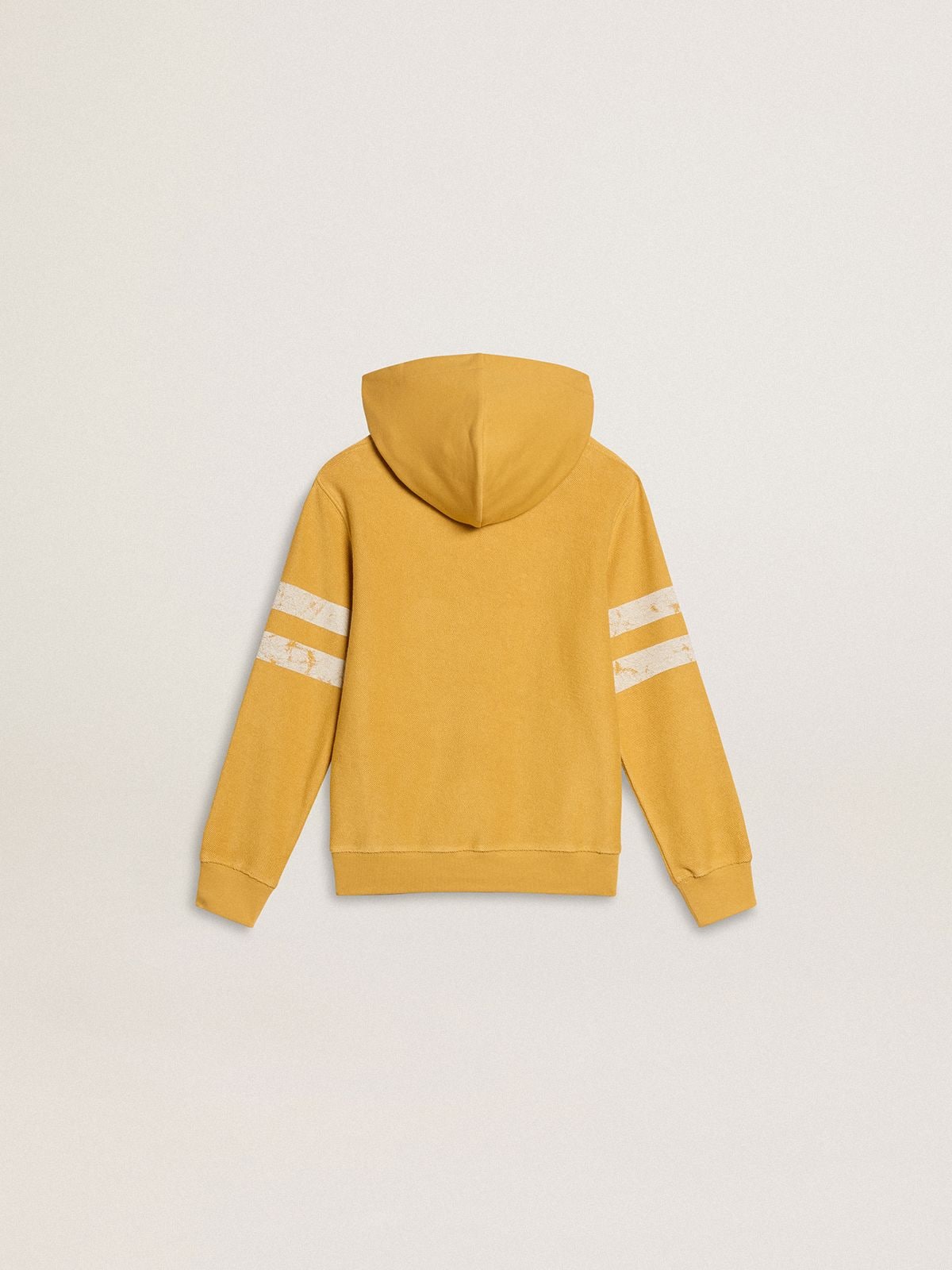 Golden Goose Kids’ yellow sweatshirt with vintage print