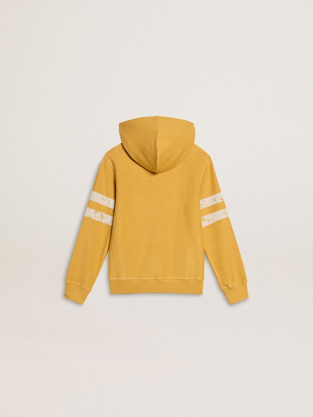 Golden Goose Kids’ yellow sweatshirt with vintage print