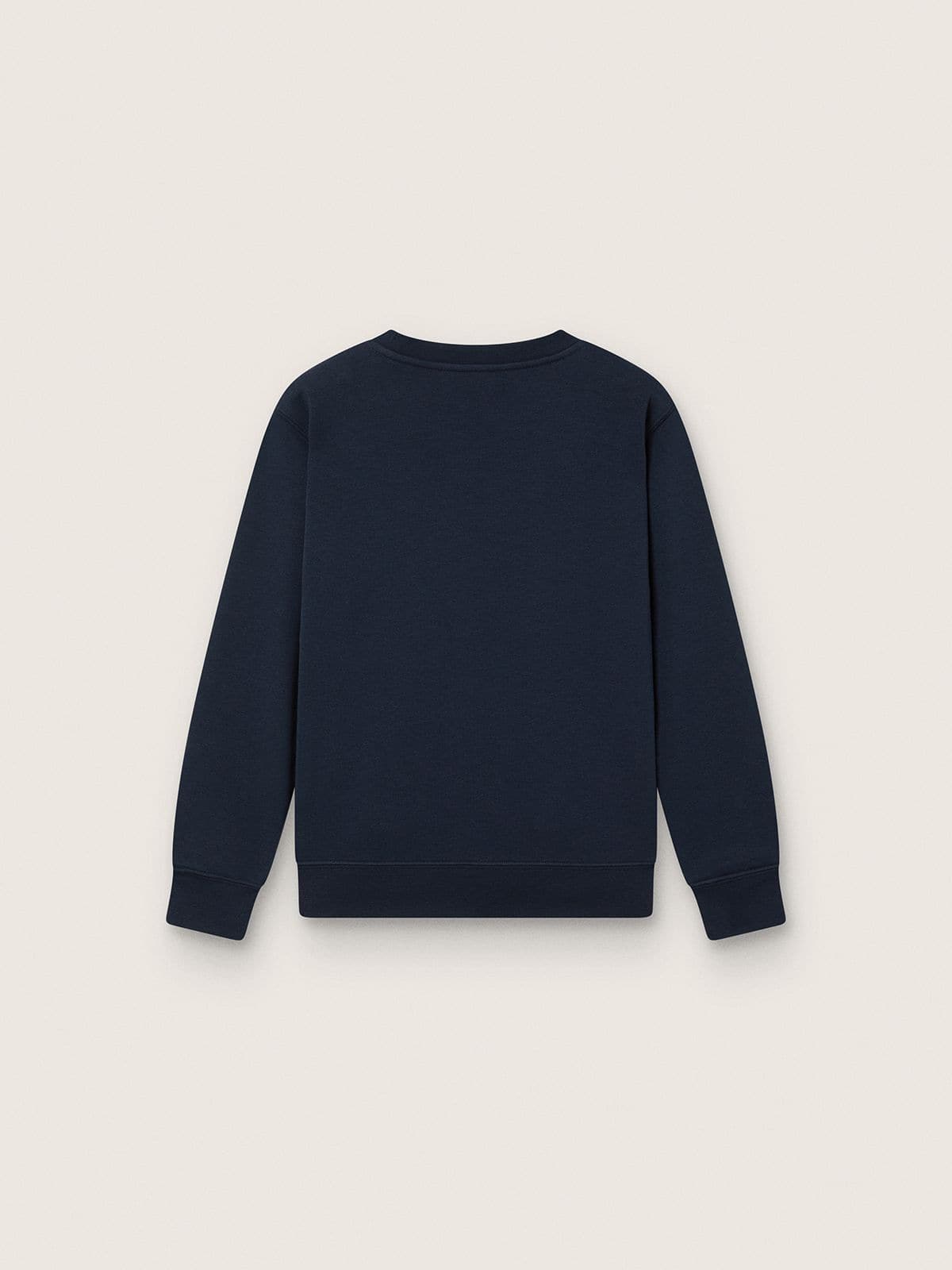 Golden Goose Journey crew neck sweatshirt for boys in navy blue cotton with mascot print