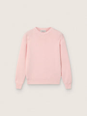 Golden Goose Unisex pink ribbed Golden sweater for kids with Golden logo on the back