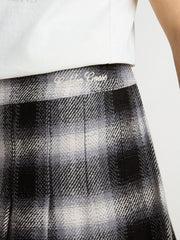 Golden Goose Girls' cotton pleated skirt