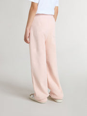 Golden Goose Girls’ pink joggers with print