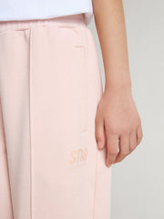 Golden Goose Girls’ pink joggers with print