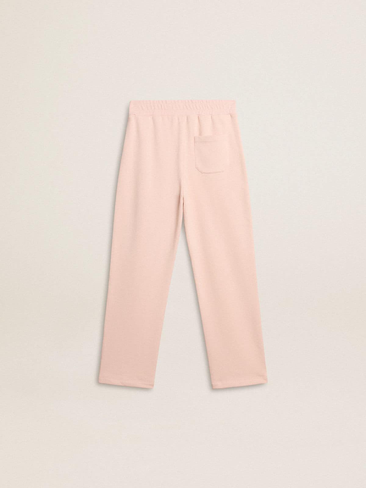 Golden Goose Girls’ pink joggers with print