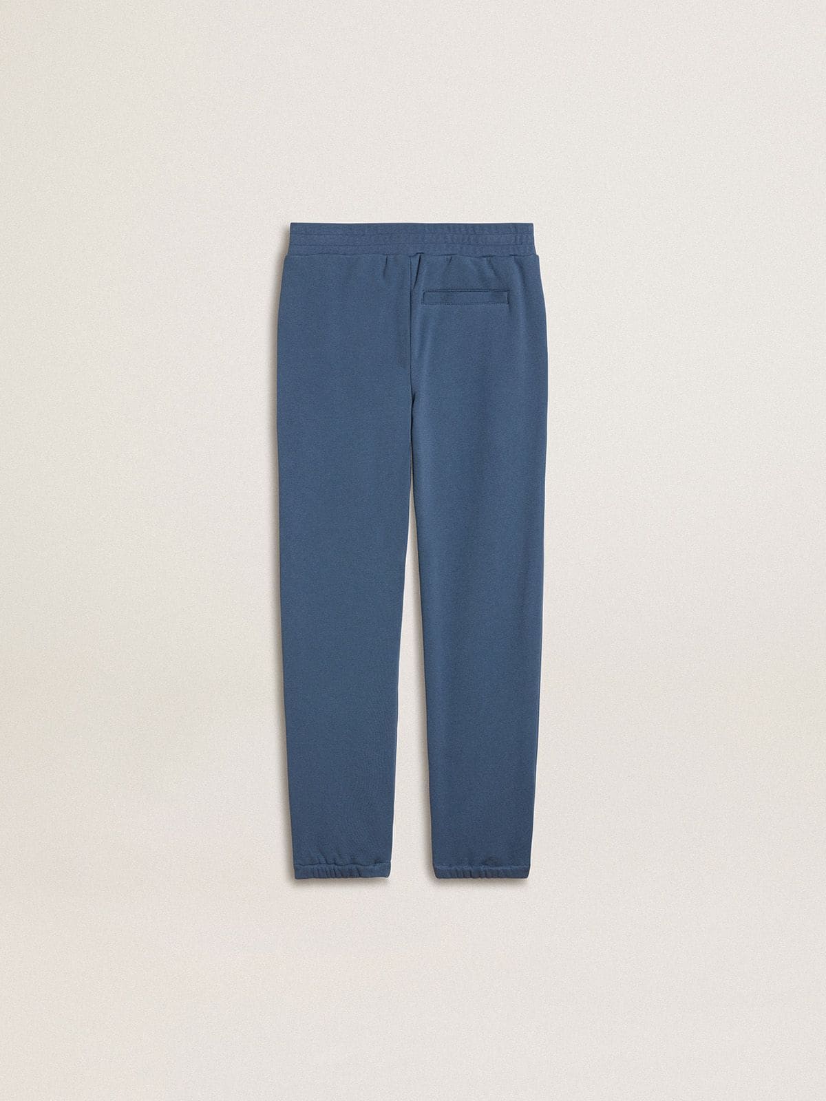 Golden Goose Kids’ blue joggers with embroidery