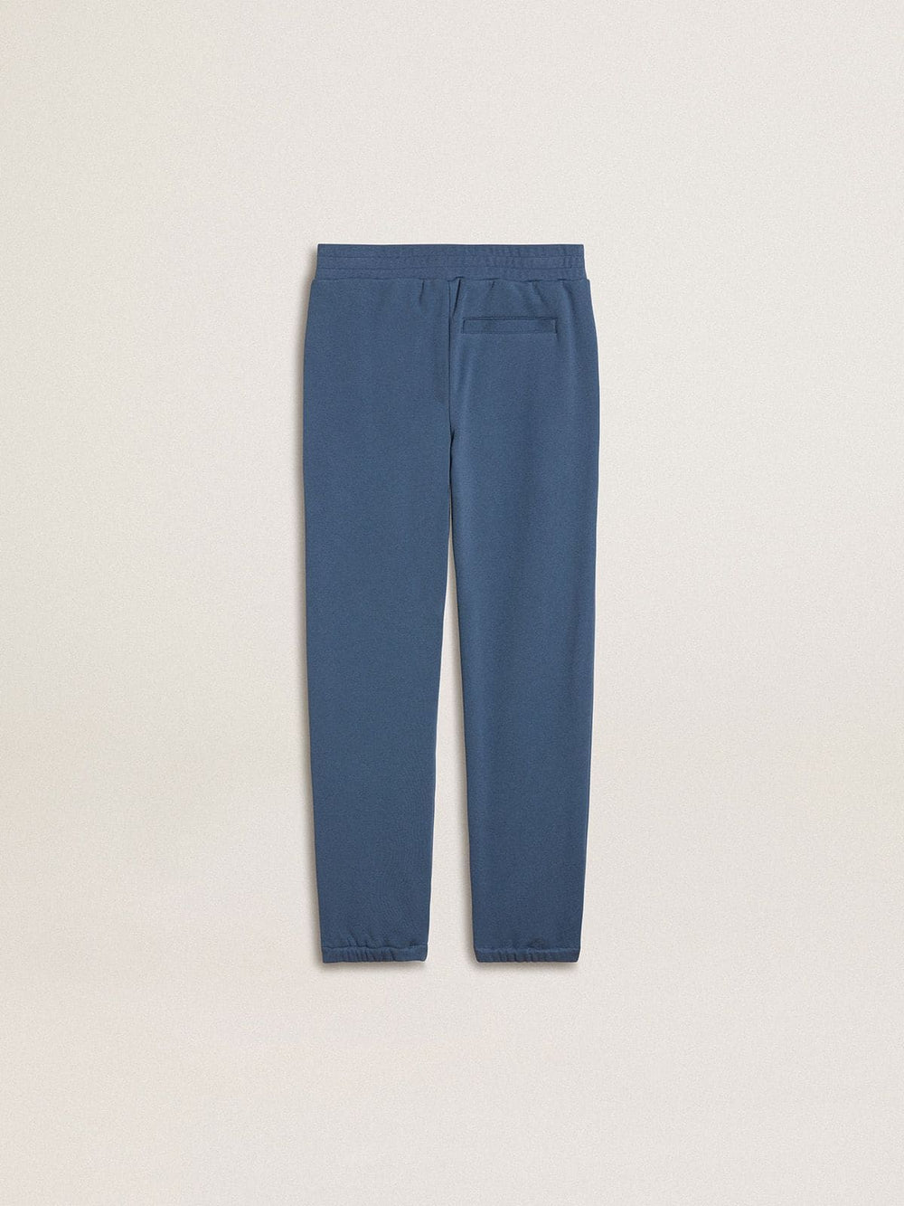 Golden Goose Kids’ blue joggers with embroidery