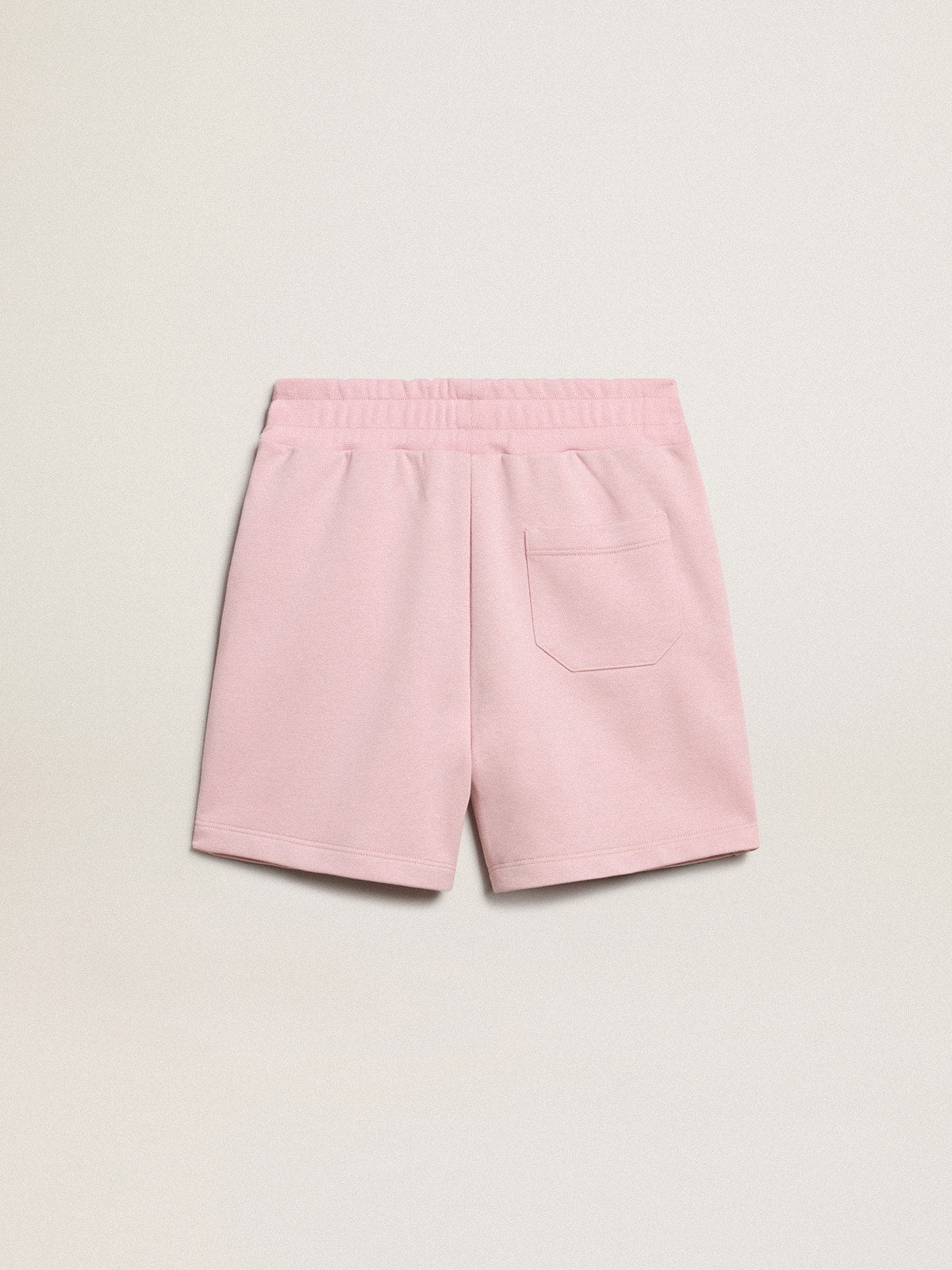 Golden Goose Girls’ shorts in pink with white star