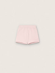 Golden Goose Star girls’ shorts in pink cotton with patch and logo