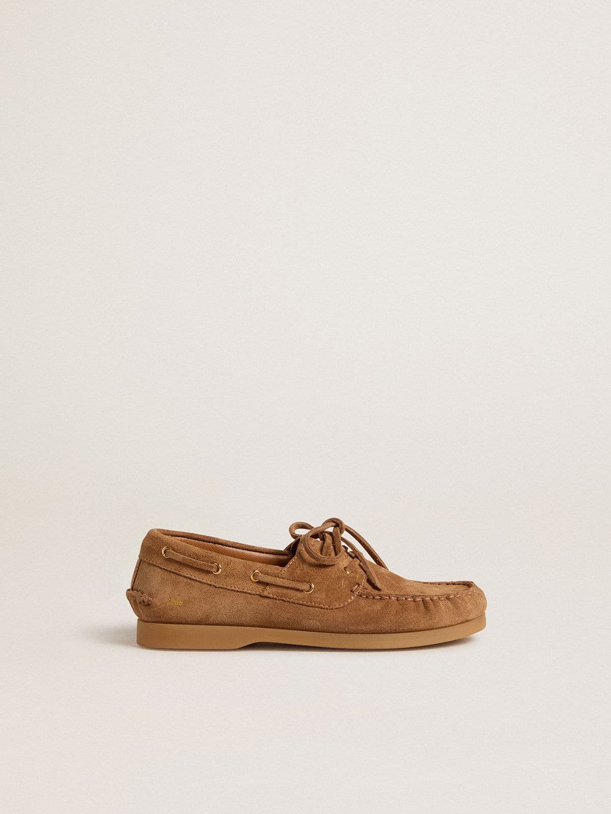 Golden Goose Junior Cruise loafer in light brown suede