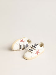 Golden Goose Junior Old School with metallic peach leather star