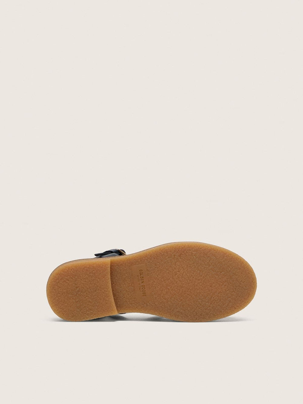 Golden Goose Young Maxime sandals in navy-blue leather