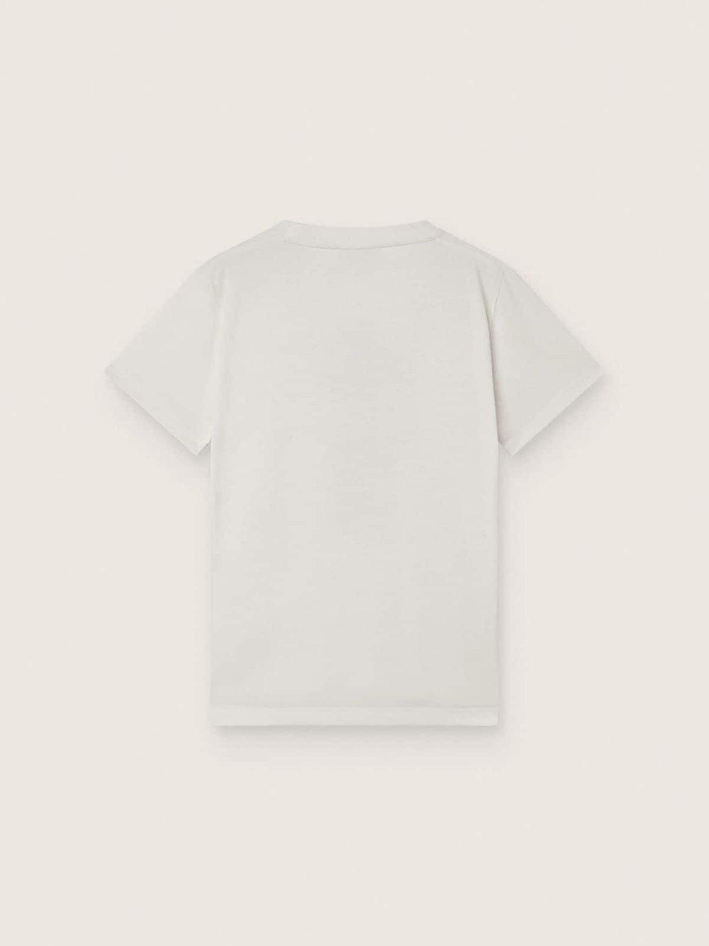 Golden Goose Journey T-shirt for boys in white cotton jersey with digital mascot print