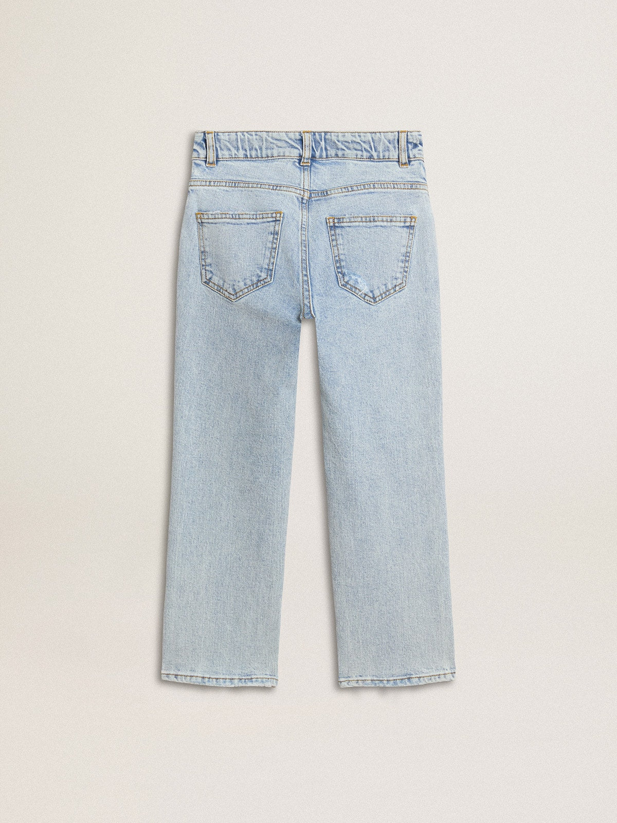 Golden Goose Boys' light denim jeans