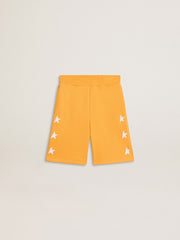Golden Goose Boys' mustard yellow shorts