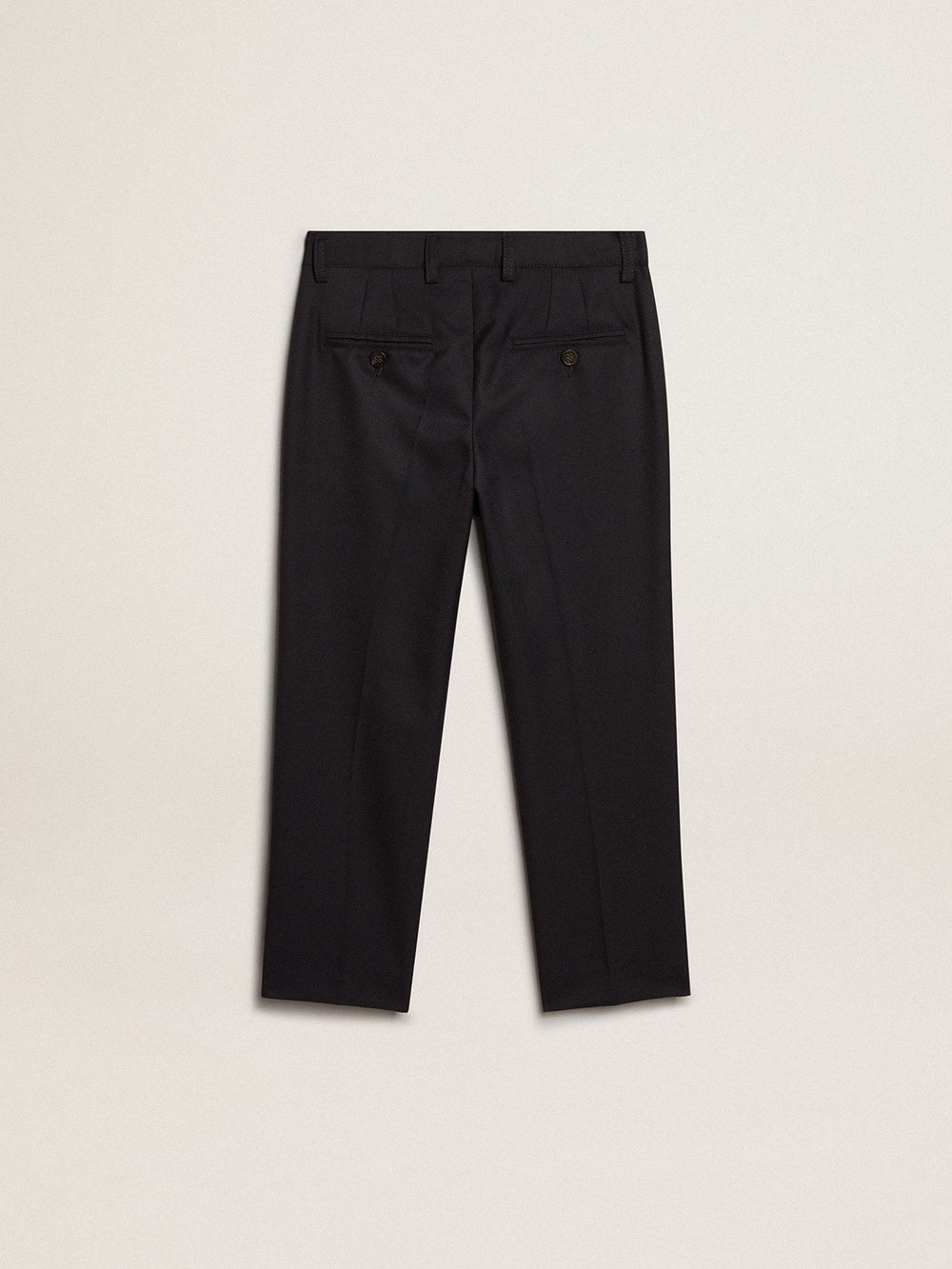 Golden Goose Boys’ pants in dark blue wool