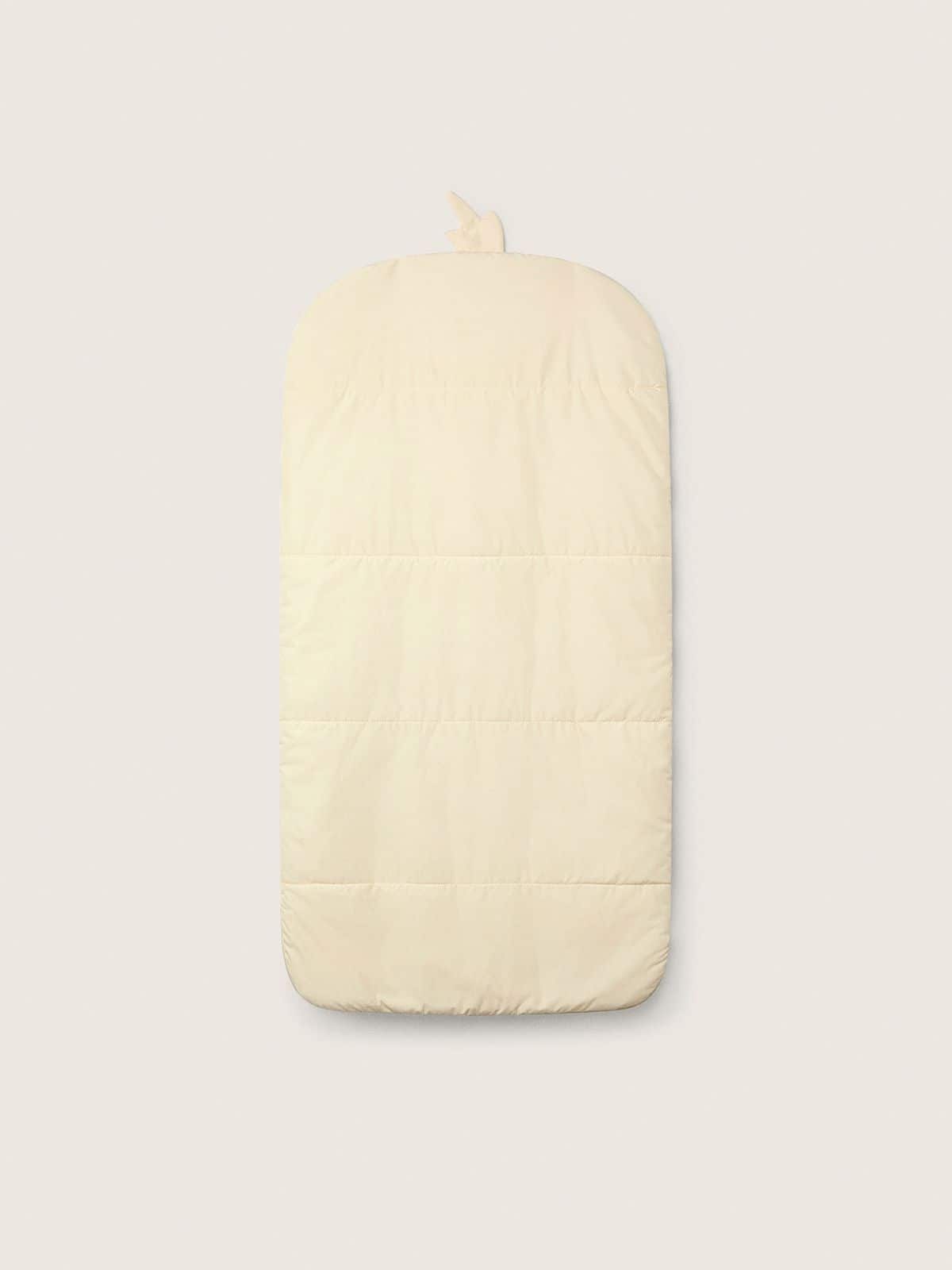 Golden Goose Journey Baby chick-shaped sleeping bag in padded nylon