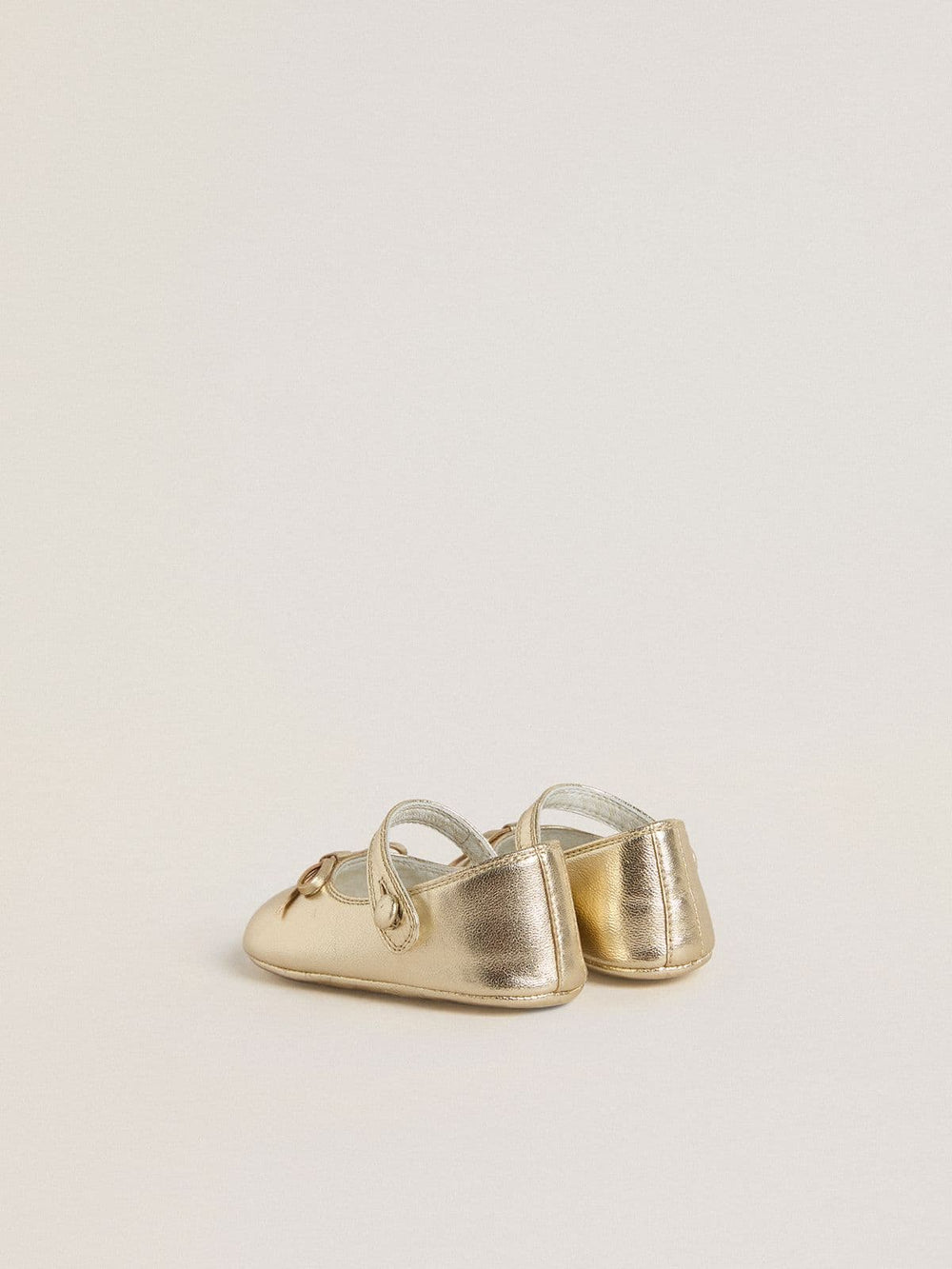 Golden Goose Sofi Baby ballet flats in gold leather